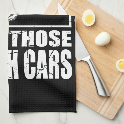 Miataの毒蛇イギリス車の冗談 キッチンタオル (四つ折り)