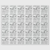 Miataの毒蛇イギリス車の冗談 ラッピングペーパー (フラット)