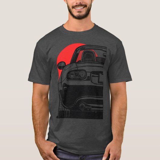 Miata MX5 friends Tシャツ (正面)