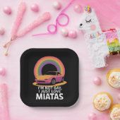 Miatas LGBT Rainbowが大好きなゲイではない ペーパープレート (パーティー)
