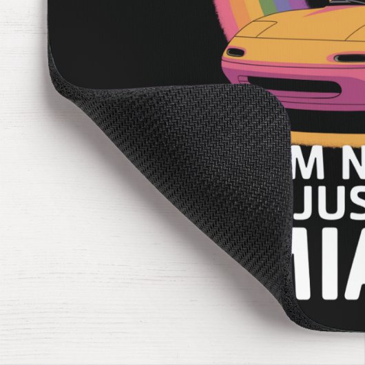 Miatas LGBT Rainbowが大好きなゲイではない マウスパッド (コーナー)