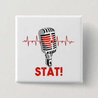 micのロゴを落として下さい 缶バッジ