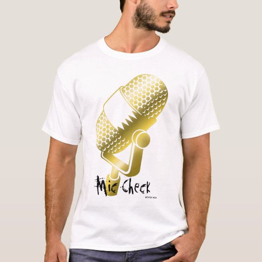 Micの点検かStatickの衣服 Tシャツ (正面)