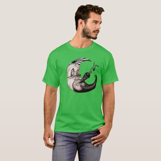 Micを煙らすこと Tシャツ (正面フル)