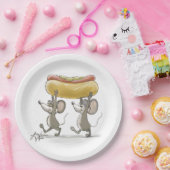 Mic及びMacのピクニック紙皿 ペーパープレート (パーティー)