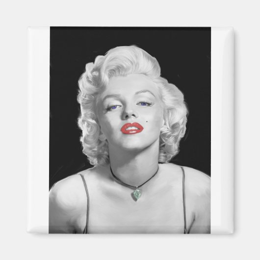 MIC01BWRD-V3ラブエメラルドハート.tif マグネット (正面)