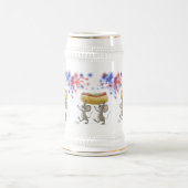 Mic And Mac's 7月4日の夜のピクニックステイン ビールジョッキ (中央)