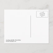 Mic, Mac & Moeと一緒にクリスマスソングを歌う ポストカード (裏面)