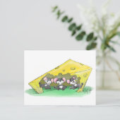 Mic, Mac、Moeの感謝祭のアート シーズンポストカード (スタンド正面)