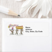 Mic, Moe's Happy 4 of 7月住所 シール (インサイチュ)