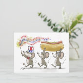 Mic, Moe's Happy 4 of 7月招待状 招待状 (スタンド正面)