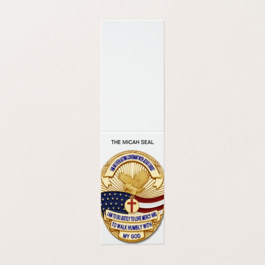 MICAHのシール 名刺 (外部フラット)