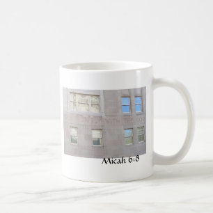 Micahの6:8 コーヒーマグカップ