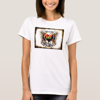 Micahタンクへのハートそして精神 Tシャツ