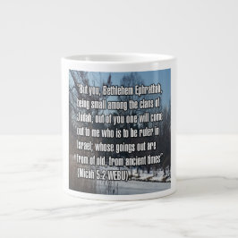 Micah 5:2 WEBU Mug ジャンボコーヒーマグカップ