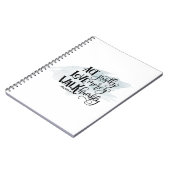 Micah 6:8スパイラルノート ノートブック (左側)