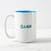 Micah 6:8 Colorful Scripture Customizable ツートーンマグカップ (左)