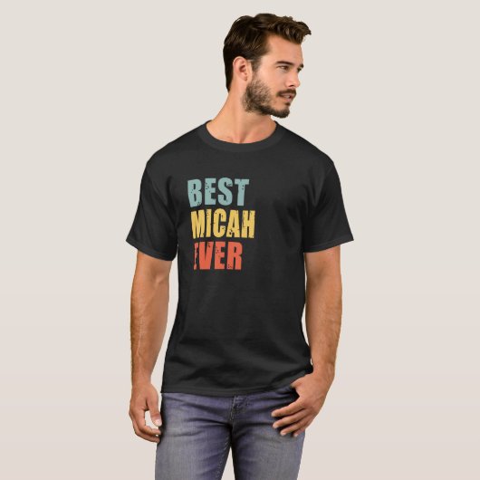 Micah Best Ever Micah Tシャツ (正面フル)