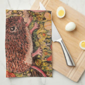 Mice and Flowers Kitchen Towels キッチンタオル (四つ折り)