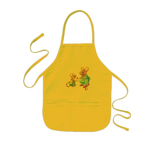 'Mice' Kids' Apron 子供用エプロン (正面)