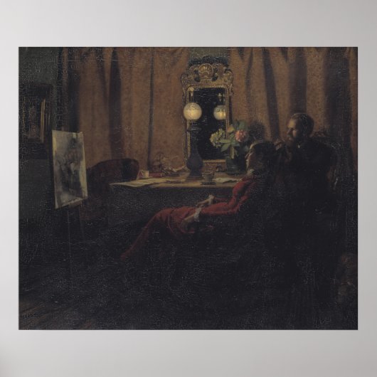 Michael Ancher Day's Work Done ポスター (正面)