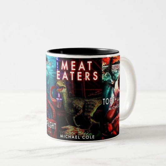 Michael Cole creature mug ツートーンマグカップ (正面右)