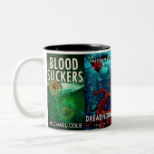 Michael Cole creature mug ツートーンマグカップ (左)