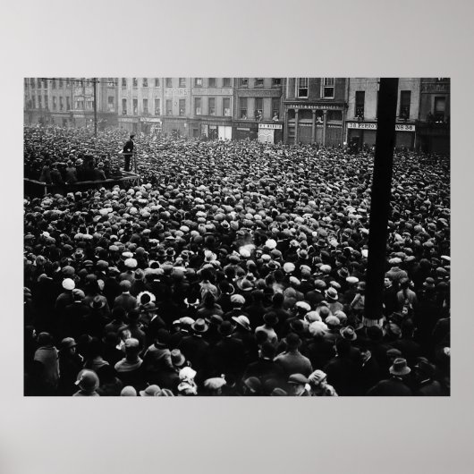 Michael Collinsフリー州デモ1922 ポスター (正面)