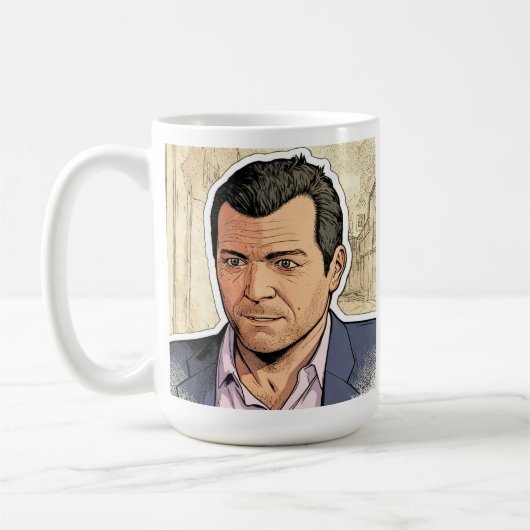 Michael De Santa - GTA 5 コーヒーマグカップ (左)