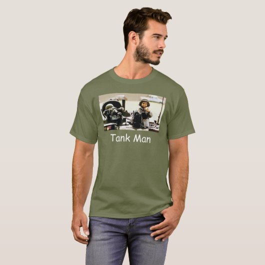 Michael Dukakis: Tank Man Tシャツ (正面フル)