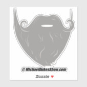 Michael Dukes Show - Beard Only Sticker シール (シート)