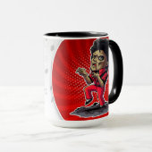 Michael Jackson Thriller Mug – Cartoon Style Colle マグカップ (正面右)
