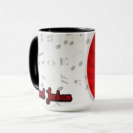 Michael Jackson Thriller Mug – Cartoon Style Colle マグカップ (正面左)