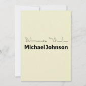 Michael Johnson Translated into Hieroglyphs シーズンカード (正面)