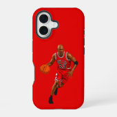 Michael Jordan iPhone 16ケース (裏面)