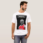 Michael Jordan quotes T-Shirt Tシャツ (正面フル)