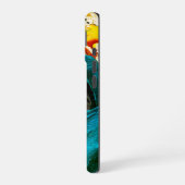 Michael Moffaによるファティマ iPhone 16ケース (左側面)