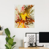 Michael Moffaによる多彩色#10 ポスター (ホームオフィス)