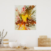 Michael Moffaによる多彩色#10 ポスター (キッチン)