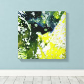 Michael Moffaによる多彩色#12 キャンバスプリント (インサイチュ (ウッドフロア))