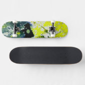 Michael Moffaによる多彩色#12 スケートボード (横)