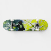 Michael Moffaによる多彩色#12 スケートボード (横)