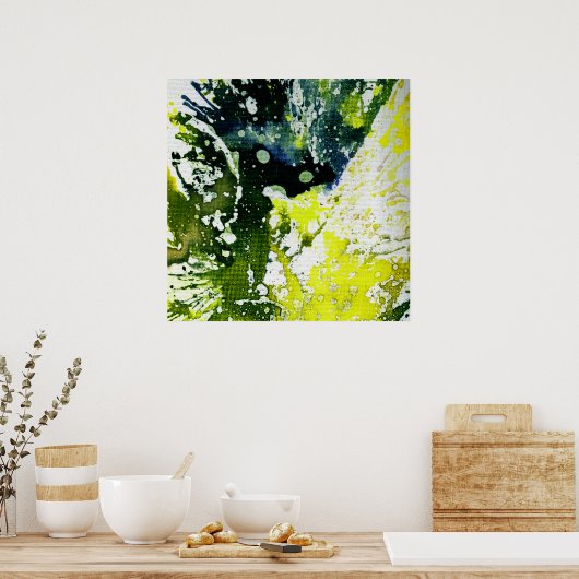 Michael Moffaによる多彩色#12 ポスター (キッチン)