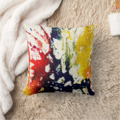 Michael Moffaによる多彩色#13B クッション (ブランケット)