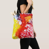 Michael Moffaによる多彩色#13B トートバッグ (クローズアップ)