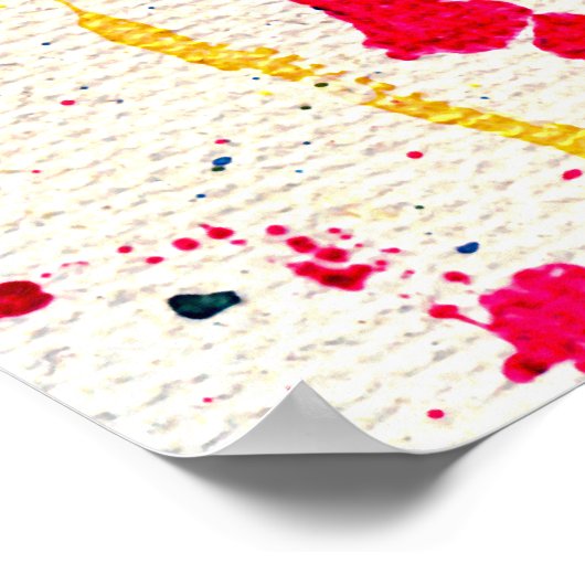 Michael Moffaによる多彩色#13B ポスター (角)