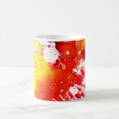 Michael Moffaによる多彩色#13C コーヒーマグカップ (中央)