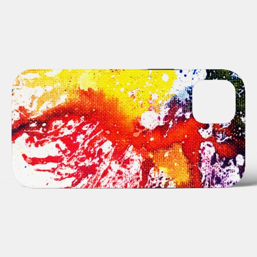 Michael Moffaによる多彩色#13C Case-Mate iPhoneケース (裏面 (横))