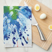 Michael Moffaによる多彩色#14 キッチンタオル (四つ折り)