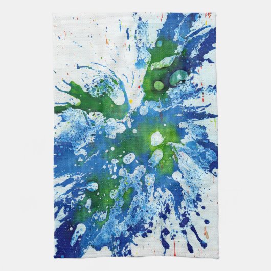 Michael Moffaによる多彩色#14 キッチンタオル (縦)